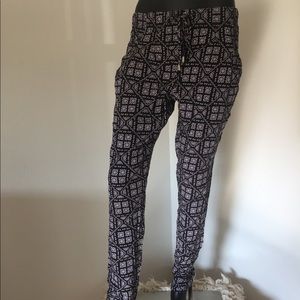 Black & White Joggers